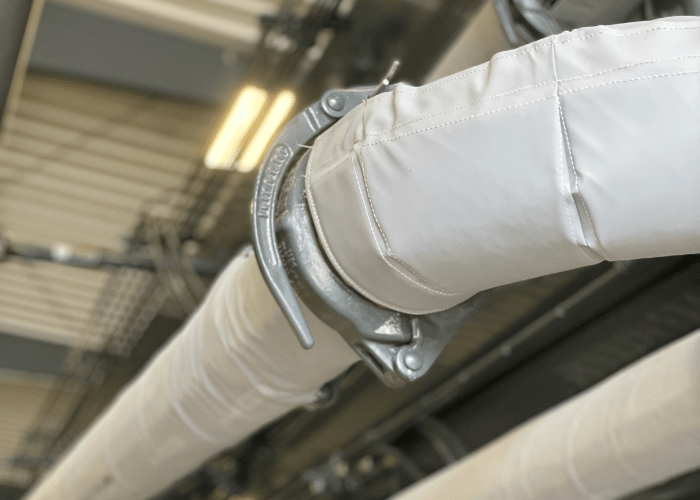 Python Pipe Wrap Insulated Boom Pipe Wrap | Python Covers