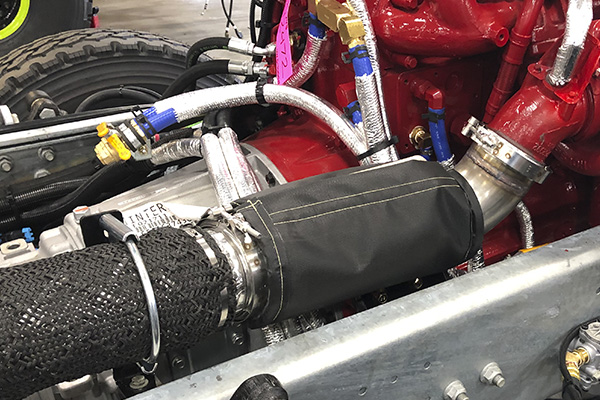 Custom Insulation Cover on Truck_1